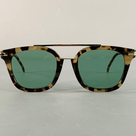 FENDI Brown Tortoiseshell Aviator Sunglasses - Picture 1 of 7